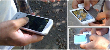 Le prime immagini del GPhone (Photo by: rizzn.com)