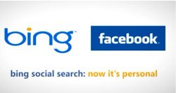 Bing Social Search con Facebook