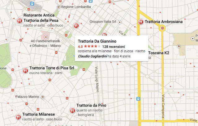 trattorie-milano-google-maps