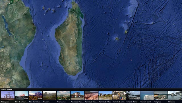 visite guidate su Google Earth