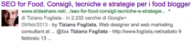 Google Authorship sulle SERP di Google