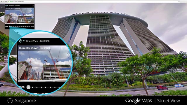Viaggio indietro nel tempo con Google Street View