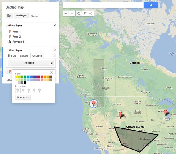 Mappe personalizzate con il map engine di Google
