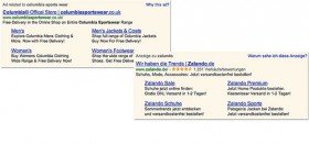 Site links google Adwords